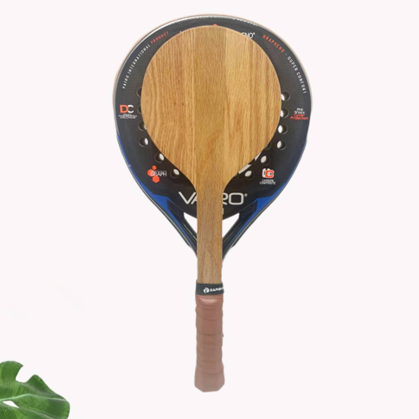 Tennis Racket - مضرب تنس شاطئي خشبي، مضرب تدريب