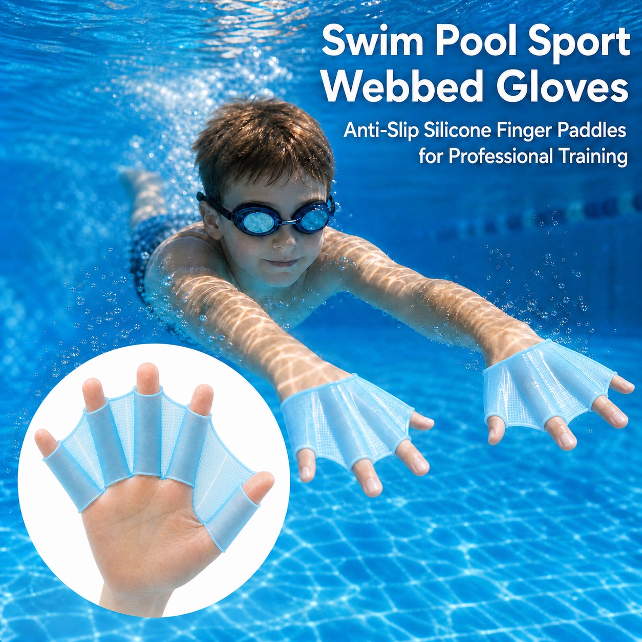 Sports Equipment 5 Years Old - زعانف سباحة سيليكون للرجال والنساء والأطفال،
