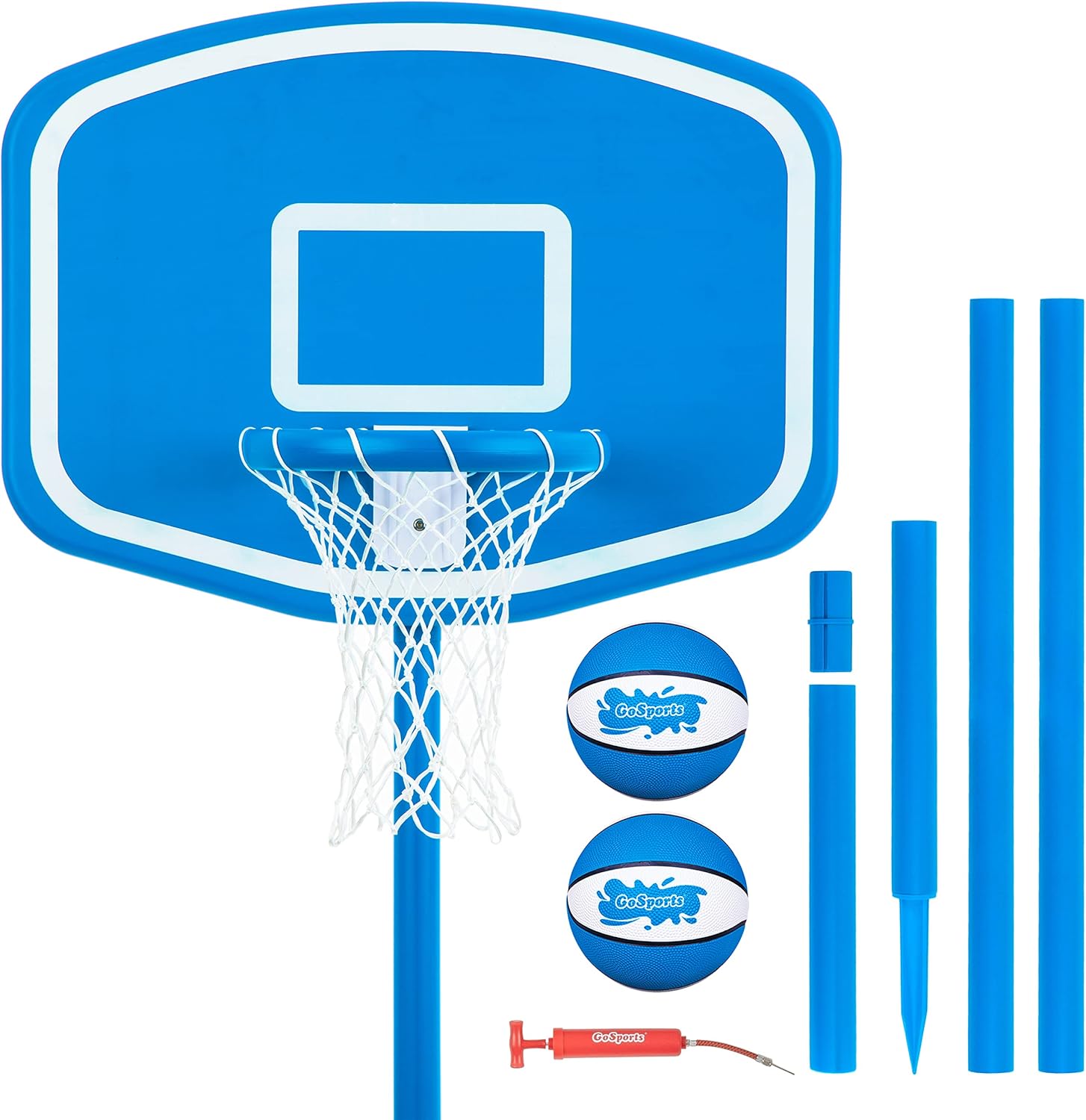 Basketball Hoop - مجموعة لعبة كرة السلة لحمام السباحة