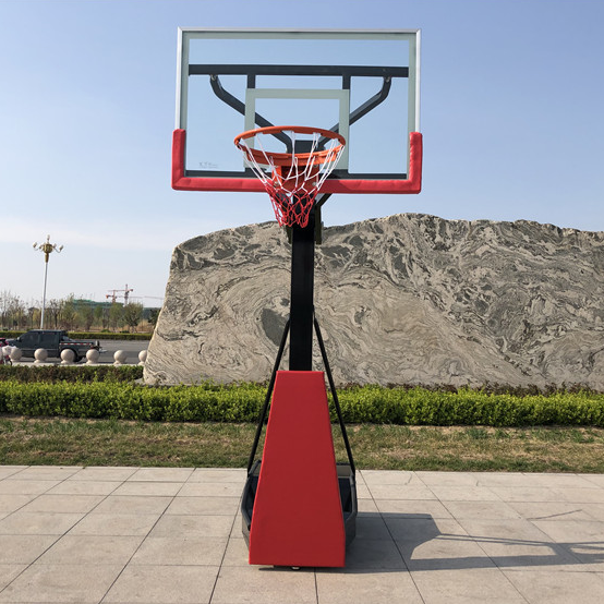 حامل كرة سلة متحرك مع نظام قاب - مراجعة Basketball Hoop وسعره