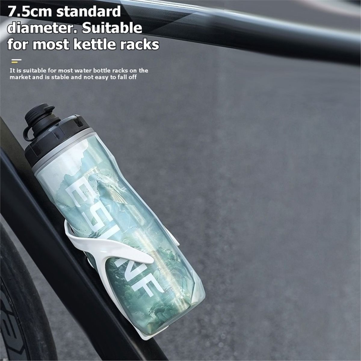 توصية      زجاجات مياه معزولة  - مراجعة Sports Water Bottle Insulated وسعره