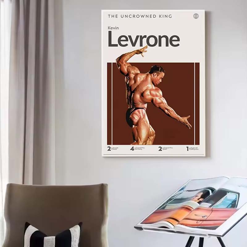 الدافع كمال الاجسام المشارك با - مراجعة Sports Equipment Poster وسعره
